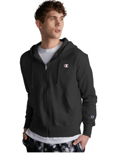 CHAMPION M REVERSE WEAVE FULL ZIP HOOD plus qu'un jeu 