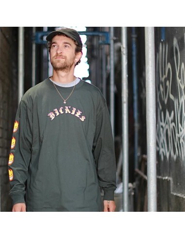 DICKIES M X SPITFIRE L/S TEE une grave pollution 