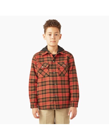 DICKIES Y FLANNEL SHIRT JACKET destockage