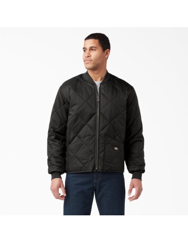 DICKIES M NYLON DIAMOND QUILTED JACKET de la marque