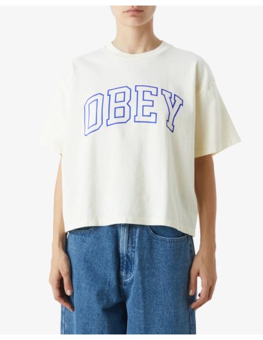 OBEY W COLLEGIATE OBEY RAEGAN TEE prix