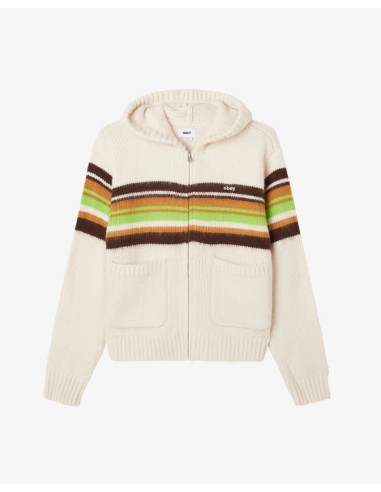 OBEY M MYERS ZIP UP HOOD SWEATER l'achat 