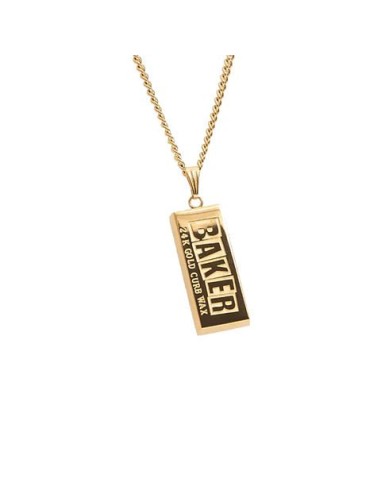 BAKER GOLD BAR NECKLACE vente chaude votre 