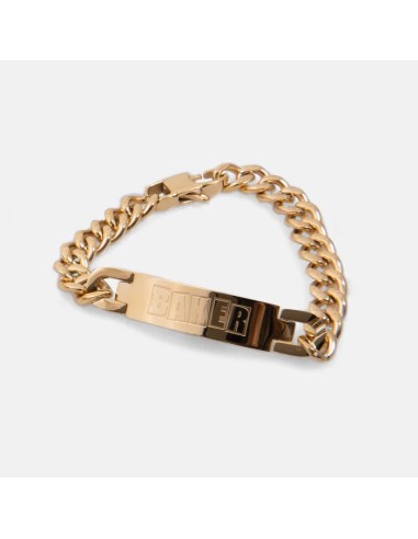 BAKER GOLD ID BRACELET Par le système avancé 