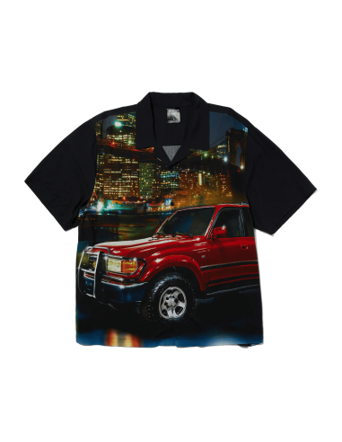 HUF X LAND CRUISER M BIG CITY S/S RESORT SHIRT en stock