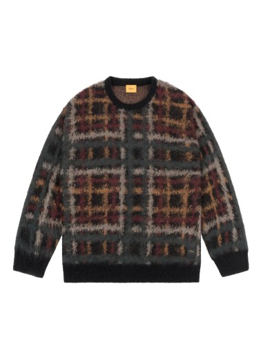 DIME M PLAID MOHAIR KNIT est présent 