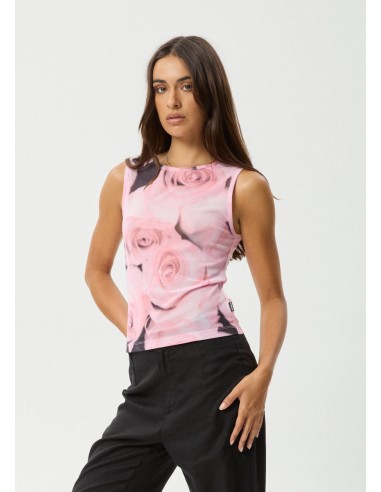 AFENDS W MARINETTE REC SHEER SLEEVENESS TOP Dans la société mordern