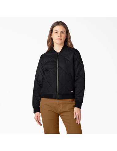 DICKIES W QUILTED BOMBER JACKET est présent 