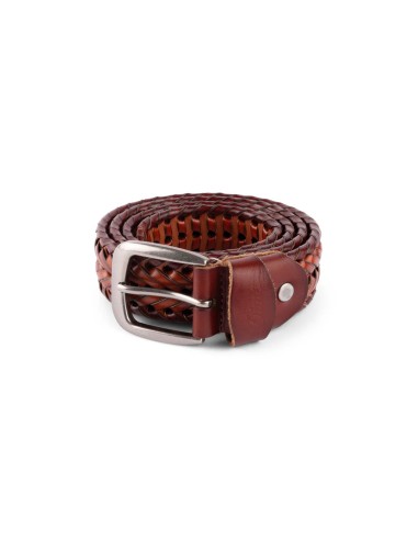 DIME BRAIDED LEATHER BELT solde