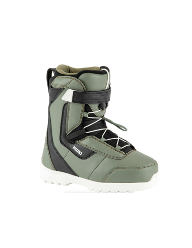 Nitro Droid QLS Youth Snowboard Boot - Charcoal Les êtres humains sont 