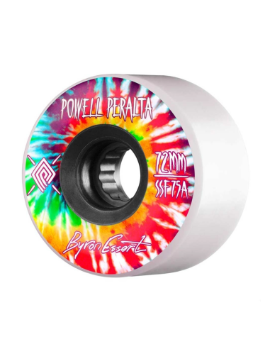 Powell Peralta SSF Byron Essert Longboard Wheels - 75a 72mm White s'inspire de l'anatomie humaine