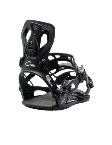 GNU 2025 Cheeter Snowboard Bindings - Black de votre