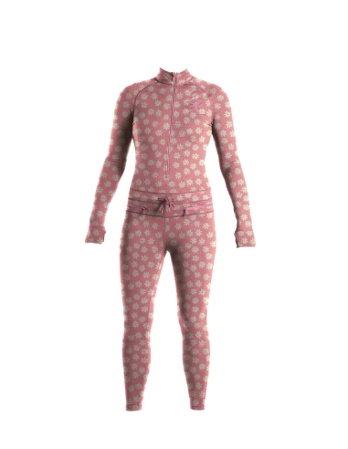 Airblaster Women's Hoodless Ninja Suit - Rose Quartz Daisy votre