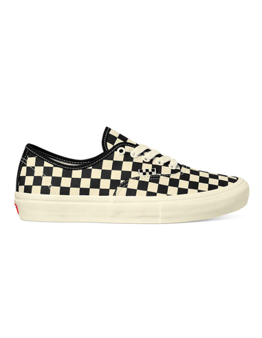 Vans Skate Authentic Shoes- Checkerboard Marshmallow du meilleur 