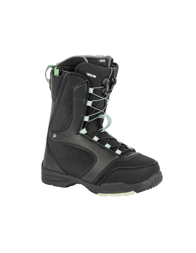 Nitro Women's 2024 Flora TLS Snowboard Boot - Black / Mint acheter