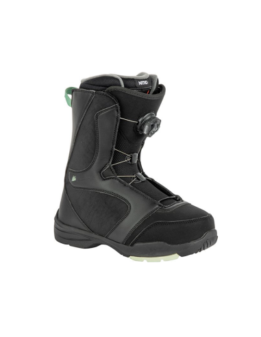 Nitro Women's 2024 Flora BOA Snowboard Boot - Black / Mint pas cher