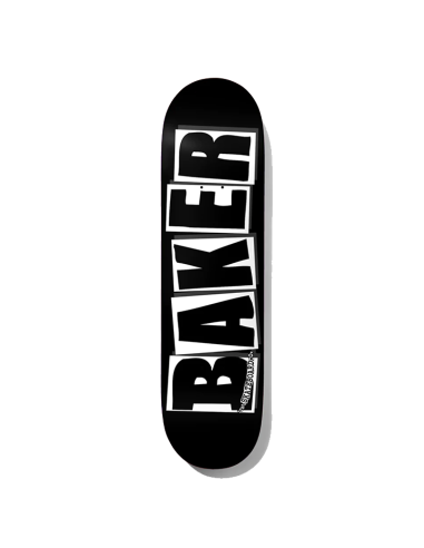 Baker Brand Logo Deck Black/White - Assorted Sizes commande en ligne