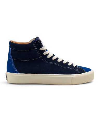 Last Resort AB VM003 Suede Hi Shoe - Duo Blue / White chez Cornerstreet bien 