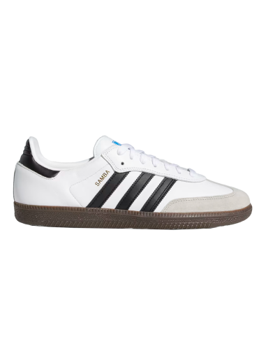 Adidas Samba ADV Shoes - Cloud White/Core Black/Gum destockage