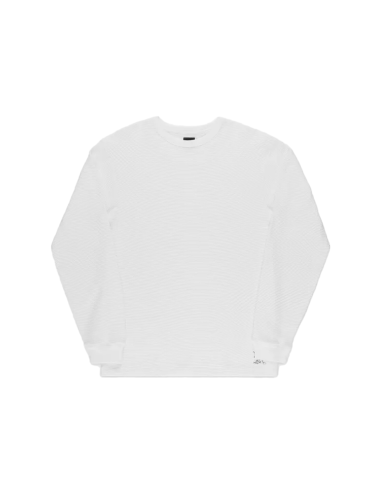 Vans Nick Michel Long Sleeve Thermal Shirt - White prix