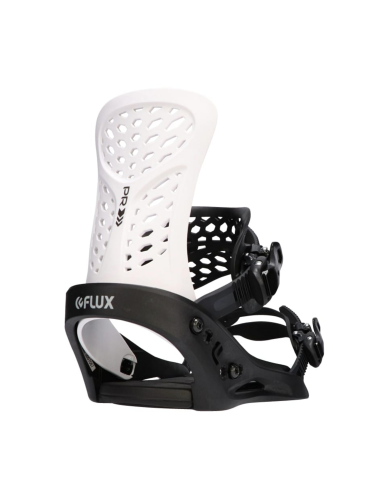 Flux 2024 PR Snowboard Bindings - White pas cher