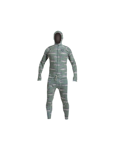 Airblaster Men's Classic Ninja Suit Zip Fly - Olive Fish l'achat 