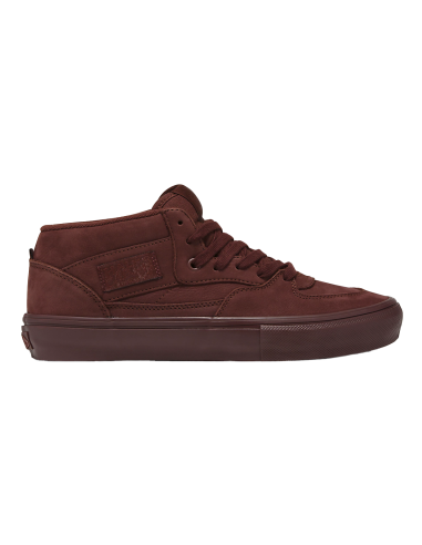 Vans Half Cab Shoes - Mono Chocolate livraison gratuite