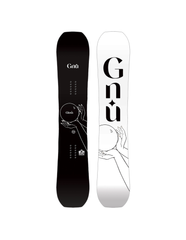 GNU 2024 Women's Gloss Snowboard - Assorted Sizes À commander