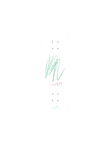 Sour Solution Simon Art Skate Deck - 8.25 de technologie