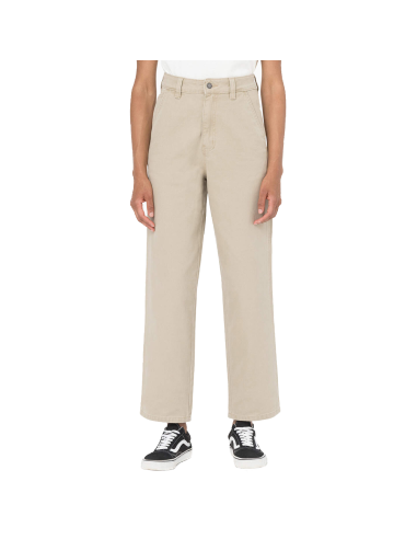 Dickies Women's Regular Fit Duck Pant - Stonewashed Desert Sand france