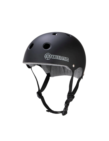 187 Killer Pads Pro Skate Helmet W/ Sweatsaver Liner - Matte Black du meilleur 