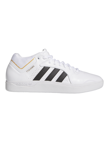 Adidas Tyshawn Shoes - White / Core Black Paris Déstockage Promo