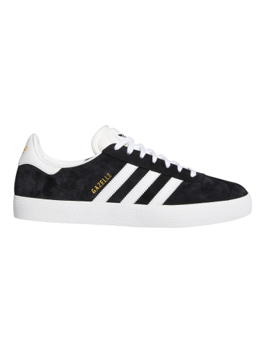 Adidas Gazelle ADV Shoes - Core Black / Cloud White / Gold Metallic des créatures d'habitude