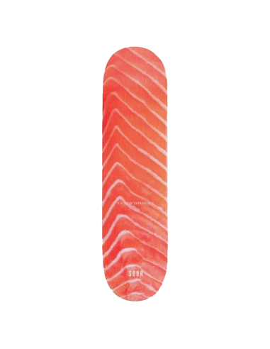 Sour Solution Gustav Norwegian Salmon Skate Deck - 8.0 Livraison rapide