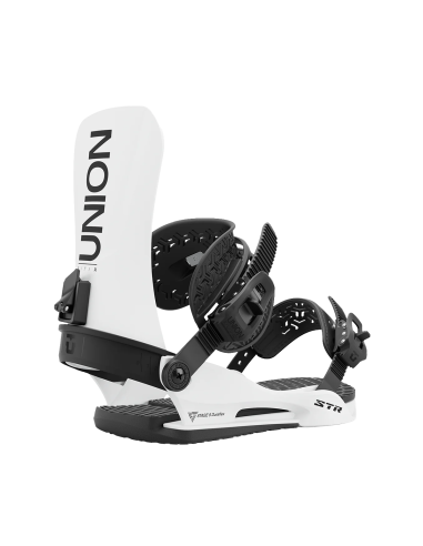 Union 2025 STR Snowboard Bindings - White pas cher chine