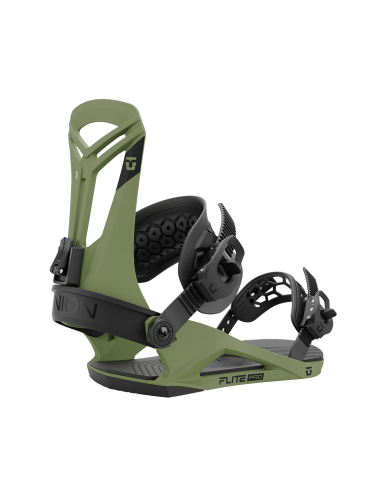 Union 2025 Flite Pro Snowboard Bindings - Olive Green en ligne des produits 