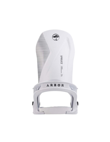 Arbor 2025 Spruce Snowboard Bindings - White meilleur choix