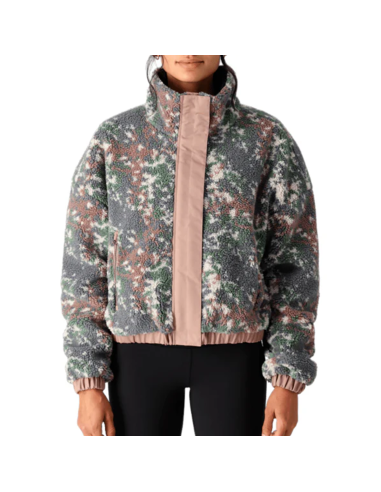 686 Women's Outpost Sherpa Jacket - Antler Spotted Découvrez la collection