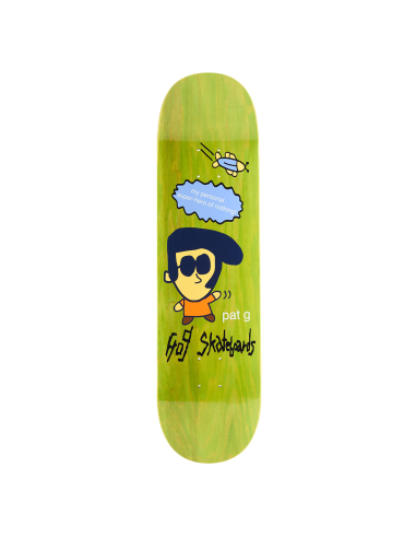 Frog Pat G Super Hero Skate Deck - Assorted Sizes à prix réduit toute l'année