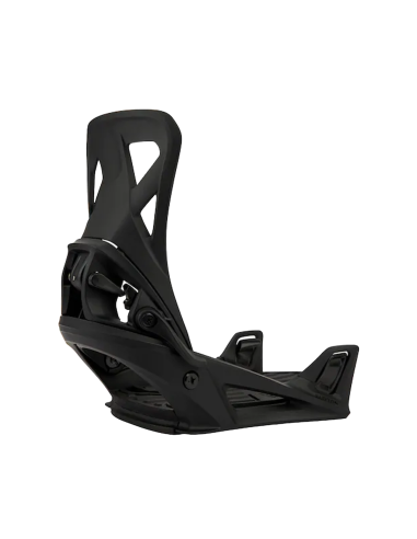 Burton 2025 Step On Re:Flex Snowboard Bindings - Black Pour