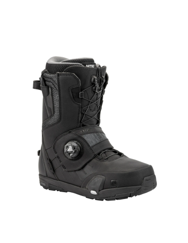 Nitro 2025 Profile Step On TLS Snowboard Boots - Black livraison et retour toujours gratuits