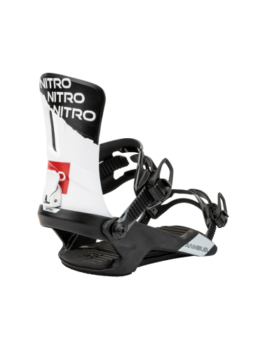 Nitro 2025 Rambler Snowboard Bindings - Raw pour bénéficier 