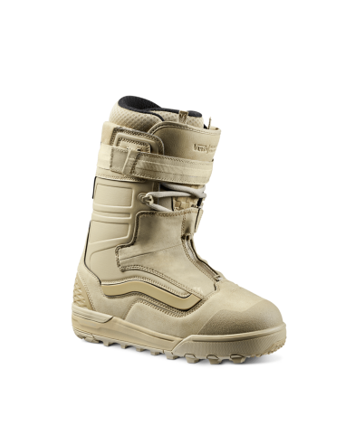 Vans 2025 Hi-Country & Hell Bound Snowboard Boot - Khaki brillant des détails fins