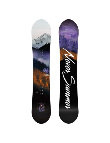 Never Summer Women's 2025 Lady FR Triple Camber Snowboard - Assorted Sizes Vous souhaitez 