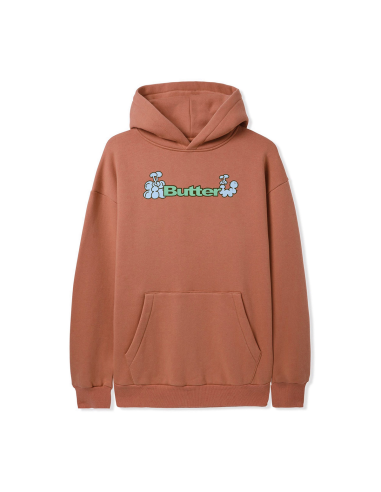 Butter Bugs Logo Pullover Hoodie - Oak vous aussi creer 