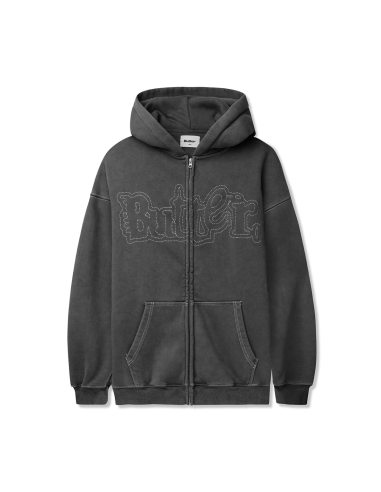 Butter Breakdown Zip Hoodie - Washed Black Profitez des Offres !