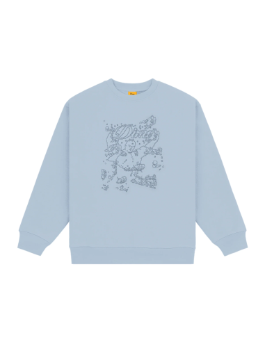 Dime Genie Crewneck - Stone Ice 2024