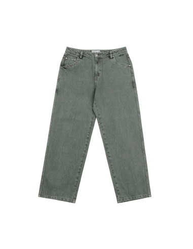 Dime Classic Relaxed Denim Jeans - Faded Green Pour