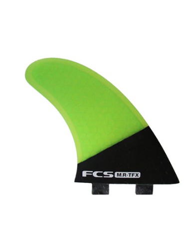 FCS PC MR TFX Twin + Stabilizer Fin Set-Green-X-Large l'évolution des habitudes 