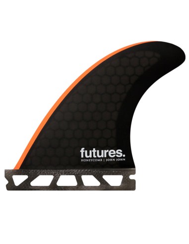 Futures John John Honeycomb Tri Fin Set-Neon Orange-X-Small Paris Déstockage Promo